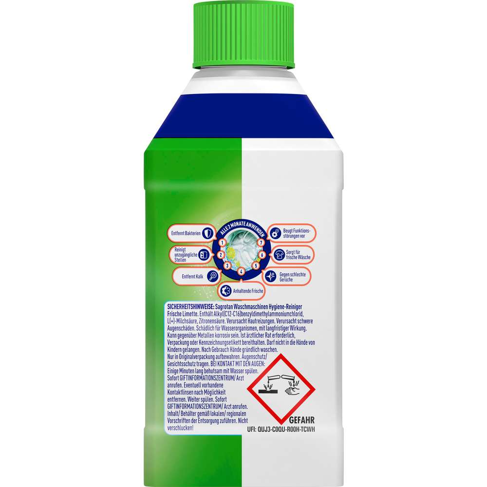 Produktabbildung Sagrotan Waschmaschinen Hygiene-Reiniger