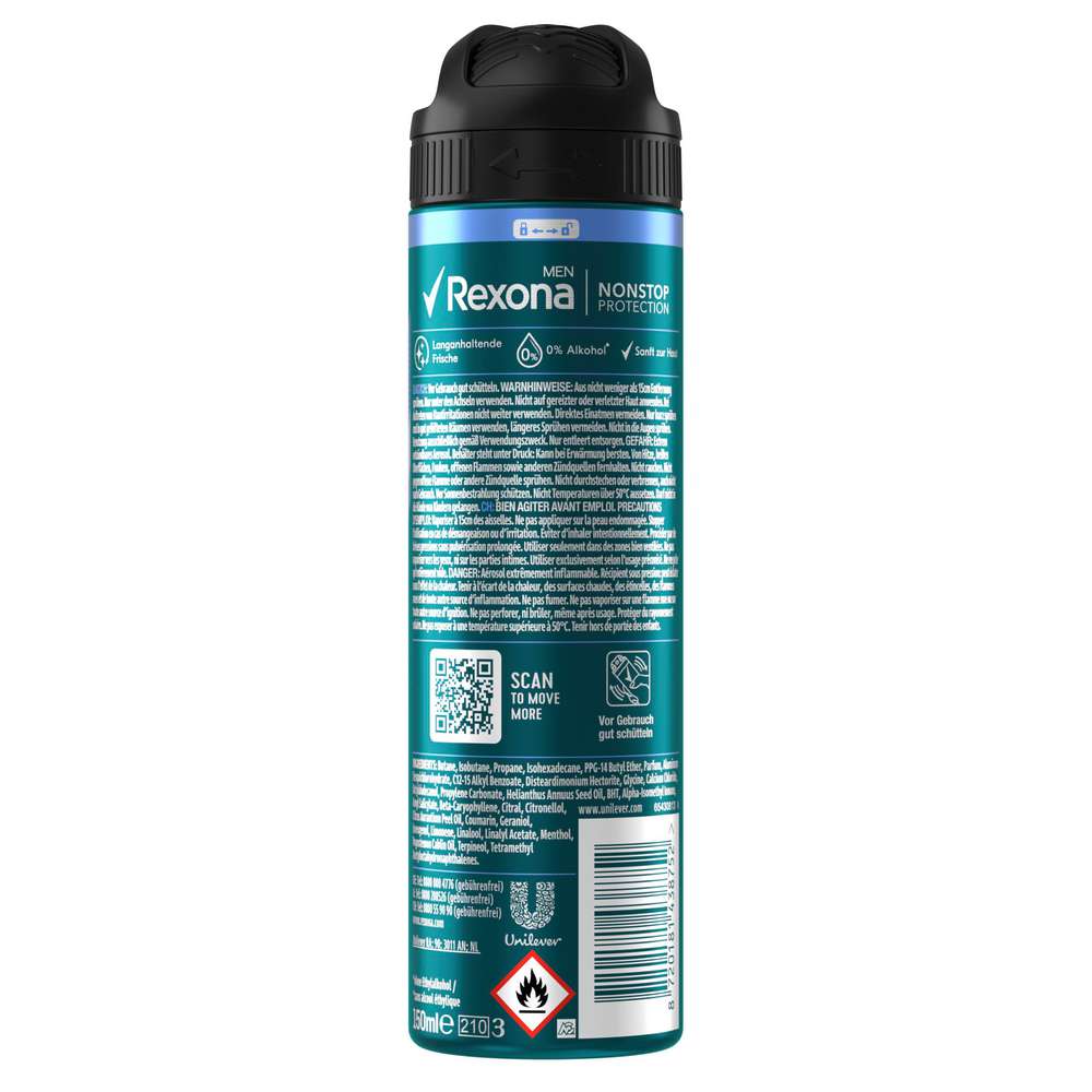 Produktabbildung Rexona Deospray Nonstop Protection