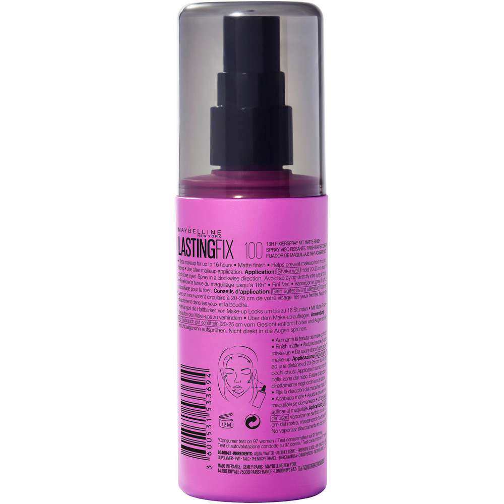 Produktabbildung Maybelline Lasting Fix Make-Up Setting Spray, 100