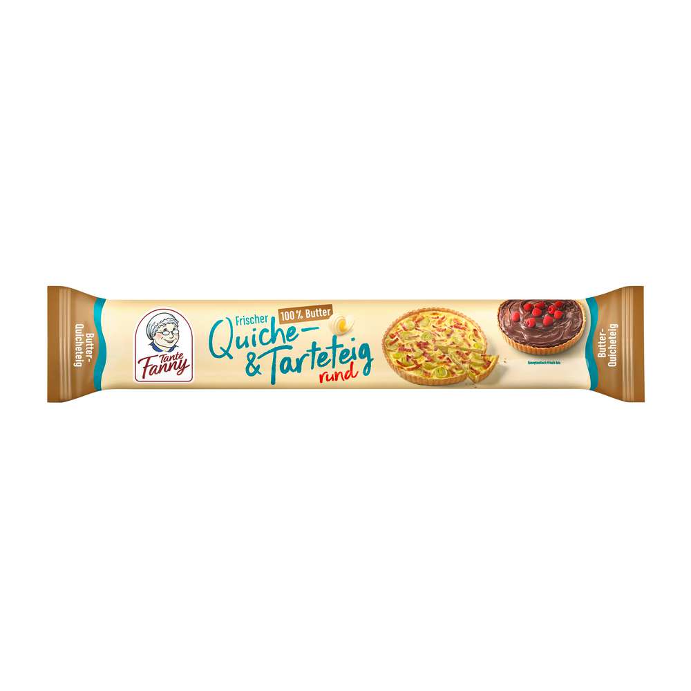 Produktabbildung Tante Fanny Quiche- & Tarteteig, rund