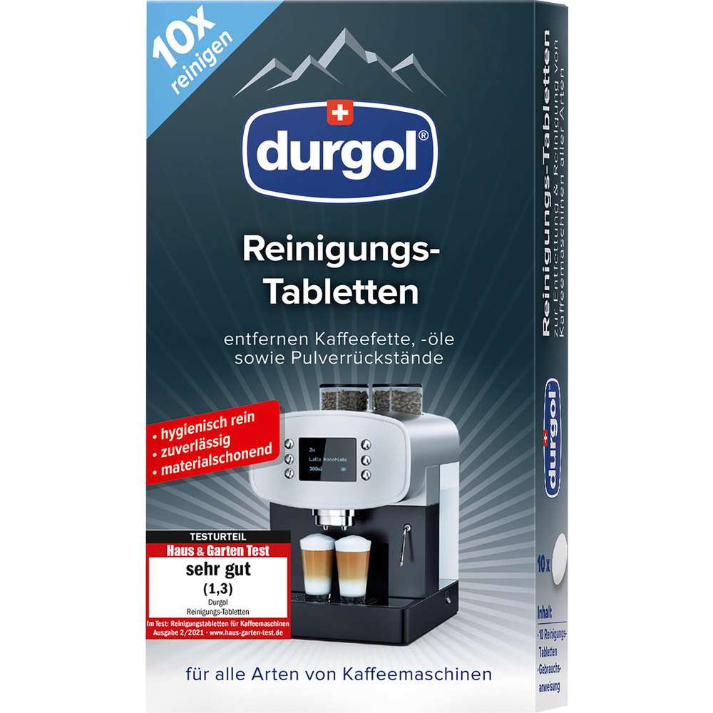 Produktabbildung Durgol Reinigungstabletten für Kaffeemaschine