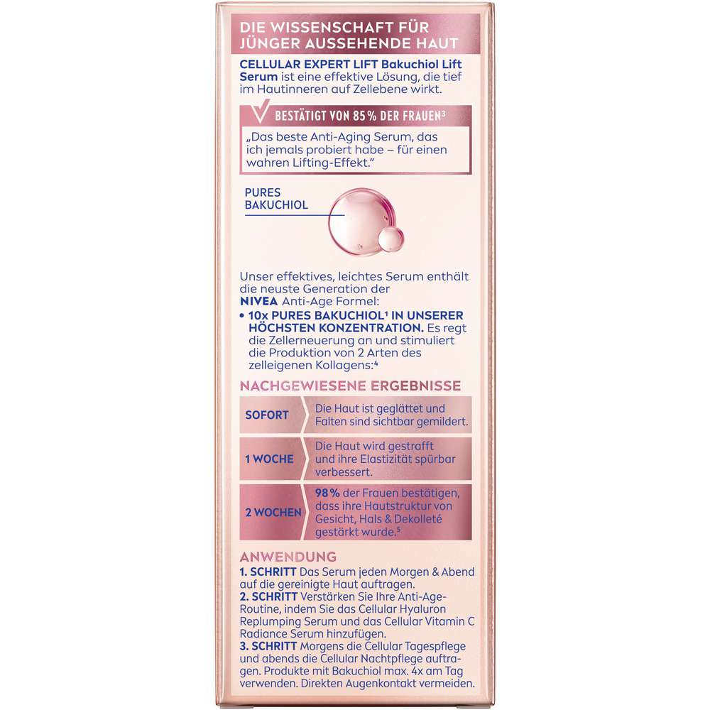 Produktabbildung Nivea Cellular Expert Lift, 3-Zonen Serum