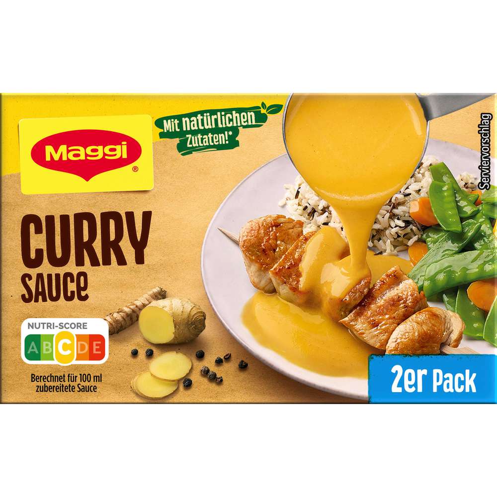 Produktabbildung Maggi Delikatess-Sauce, Curry