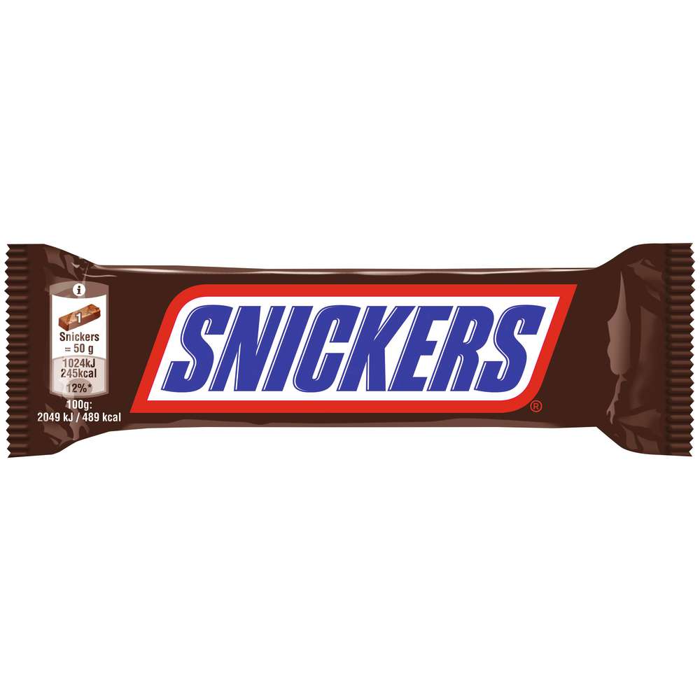 Produktabbildung Snickers Erdnuss-Karamell Schokoriegel