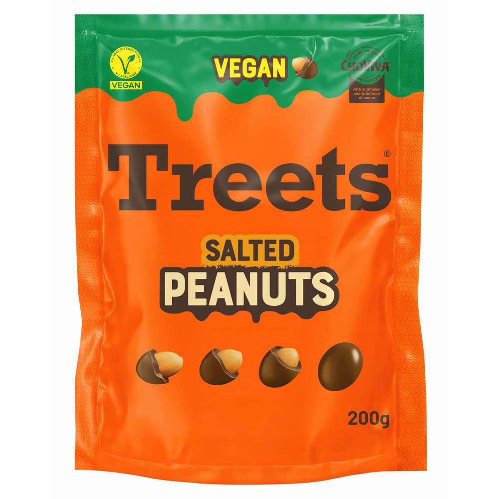 Produktabbildung Treets Vegane Peanuts Choviva, Salted