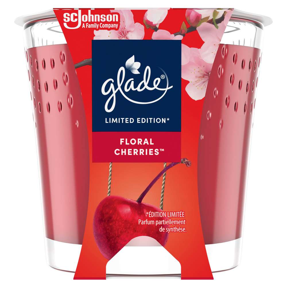Produktabbildung Glade Duftkerze, Floral Cherries