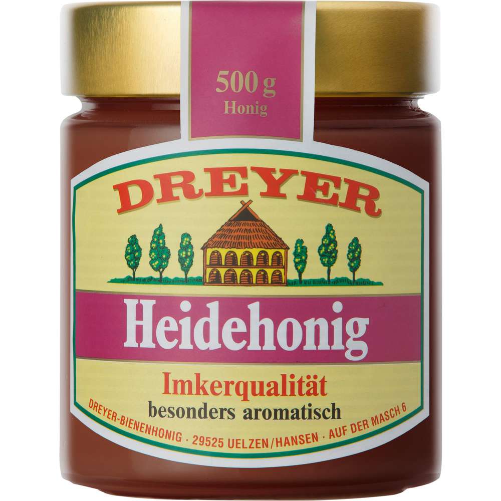 Produktabbildung Dreyer Heidehonig, aromatisch