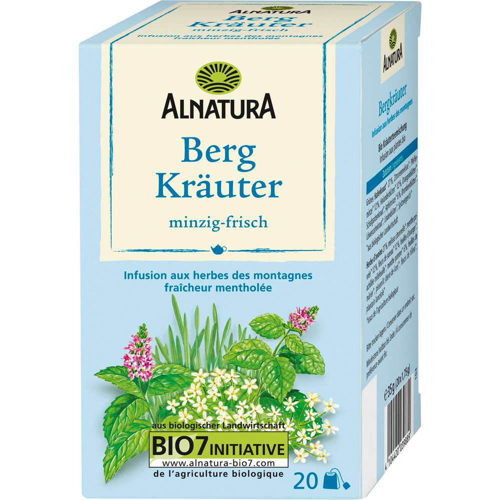 Produktabbildung Alnatura Bio Bergkräutertee
