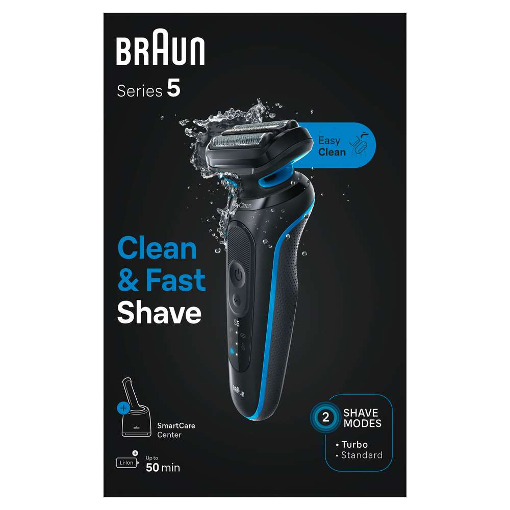 Produktabbildung Braun Rasierer Series 5 Clean & Fast Shave