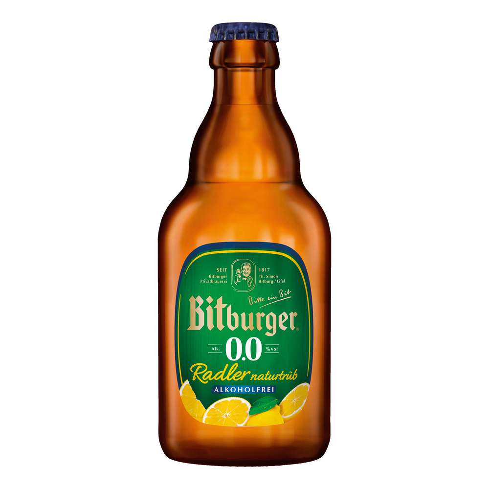 Produktabbildung Bitburger Biermischgetränk Radler 0,0%