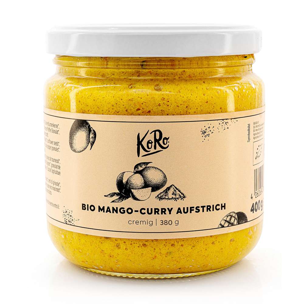 Produktabbildung KoRo Bio Mango-Curry Aufstrich