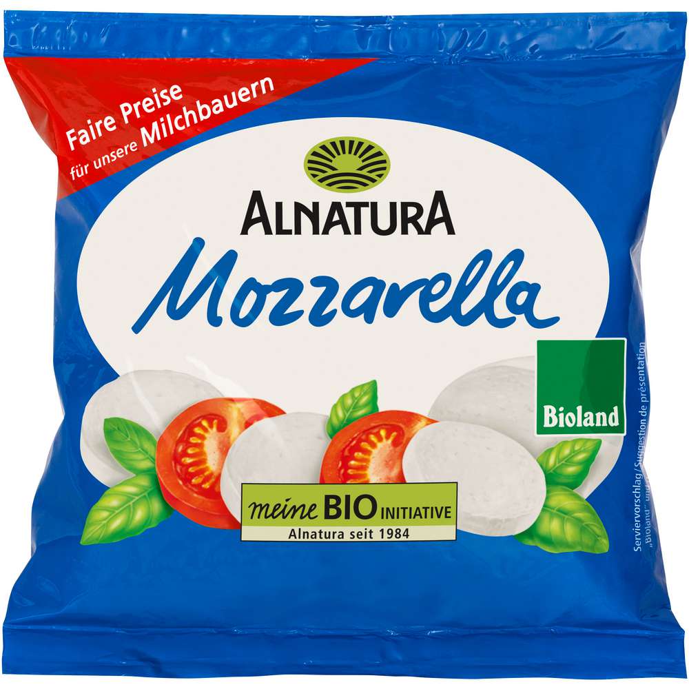 Produktabbildung Alnatura Bio-Mozzarella Kugel