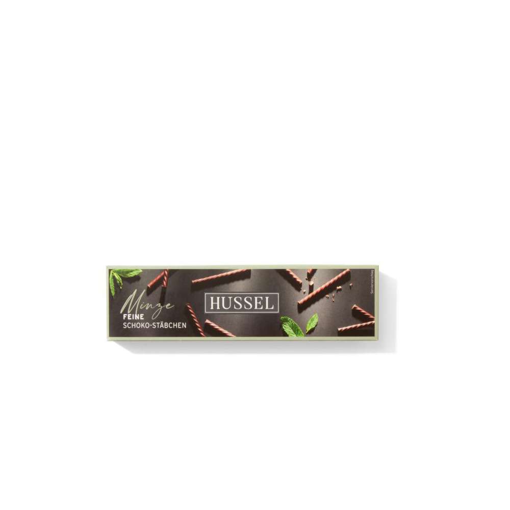 Produktabbildung Hussel Feine Schoko-Stäbchen Minze 