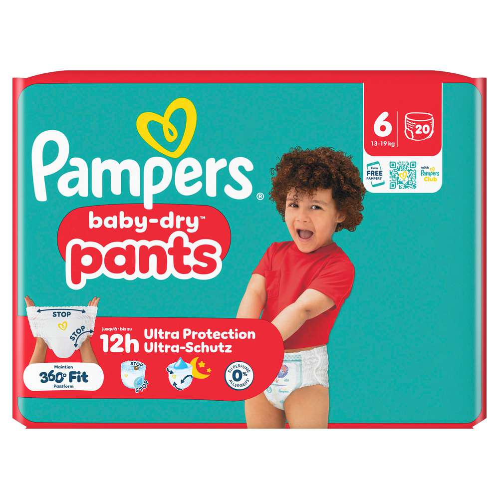 Produktabbildung Pampers Baby Pants Baby Dry Gr.6 13-19kg