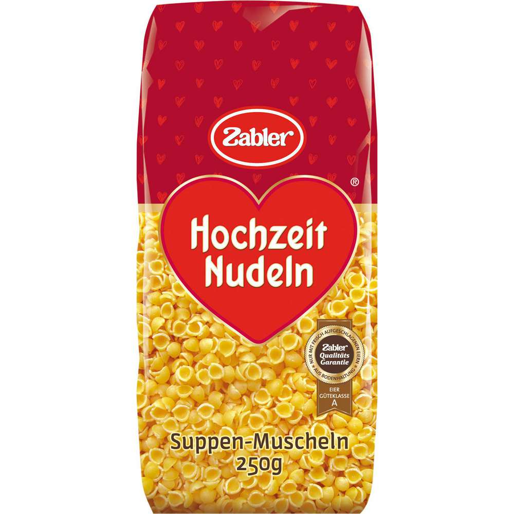 Produktabbildung Zabler Hochzeit Nudeln Suppen-Muscheln