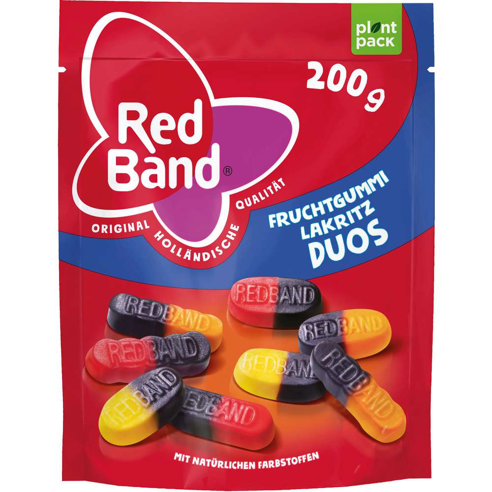 Produktabbildung Red Band Fruchtgummi Lakritz Duos