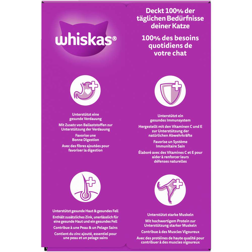 Produktabbildung Whiskas Katzen-Nassfutter, Fisch Auswahl