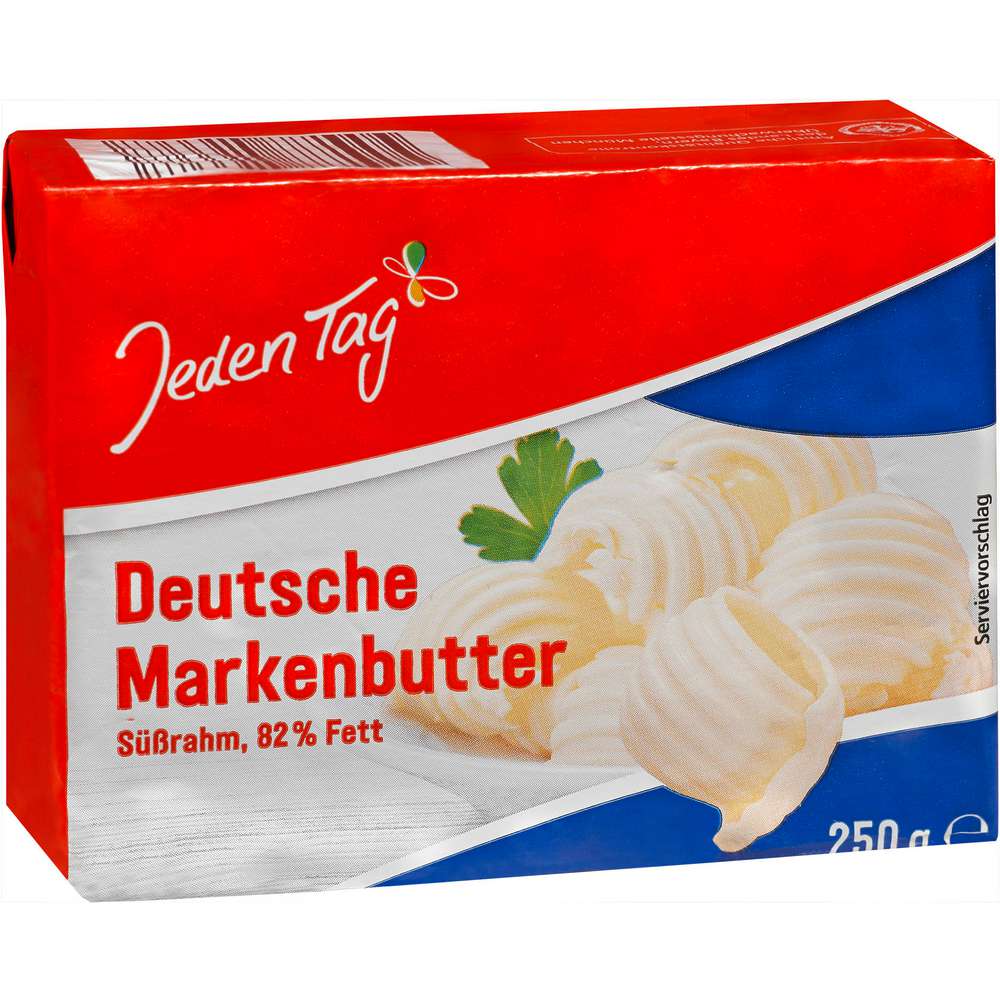 Produktabbildung Jeden Tag Süßrahmbutter