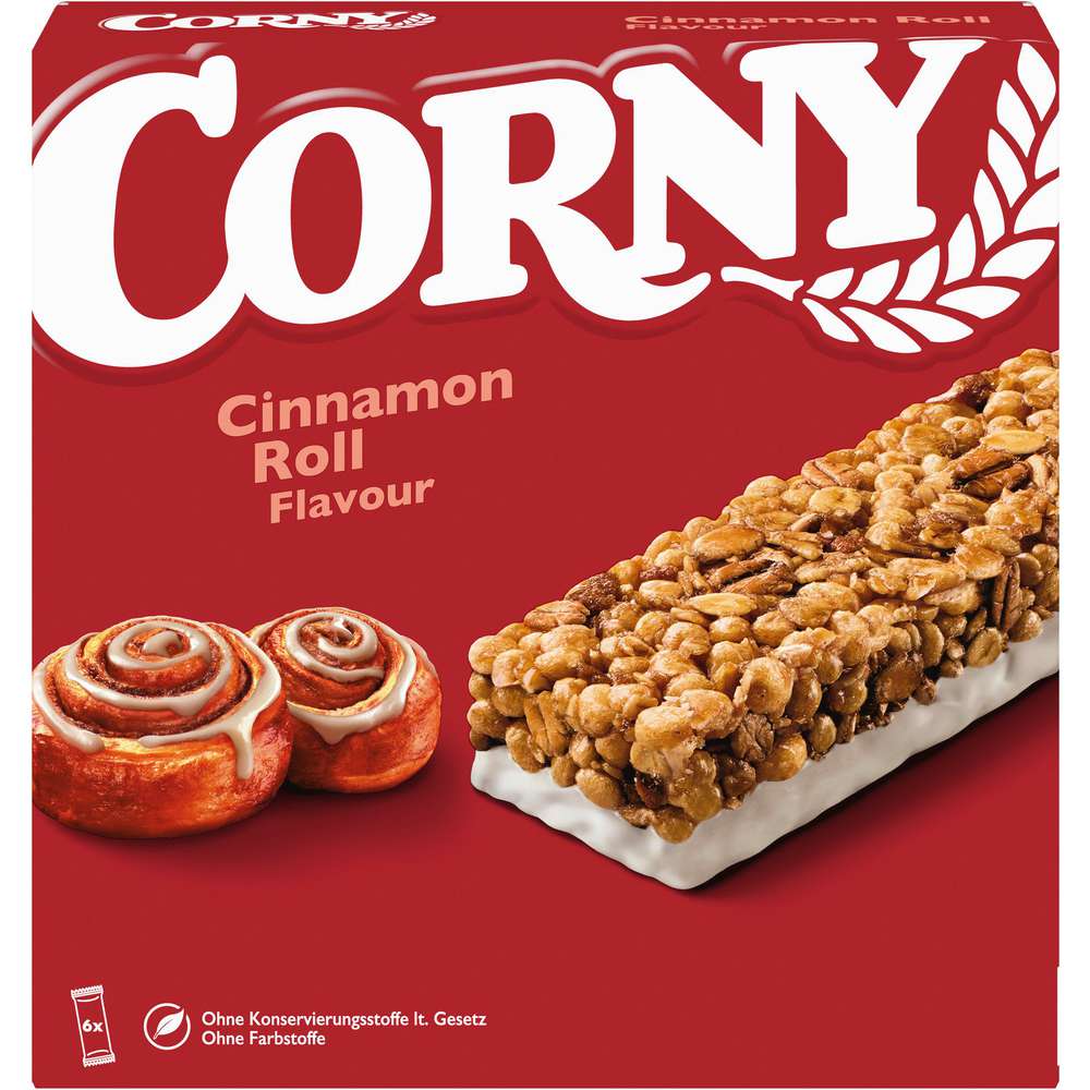 Produktabbildung Corny Müsliriegel, Cinnamon Roll