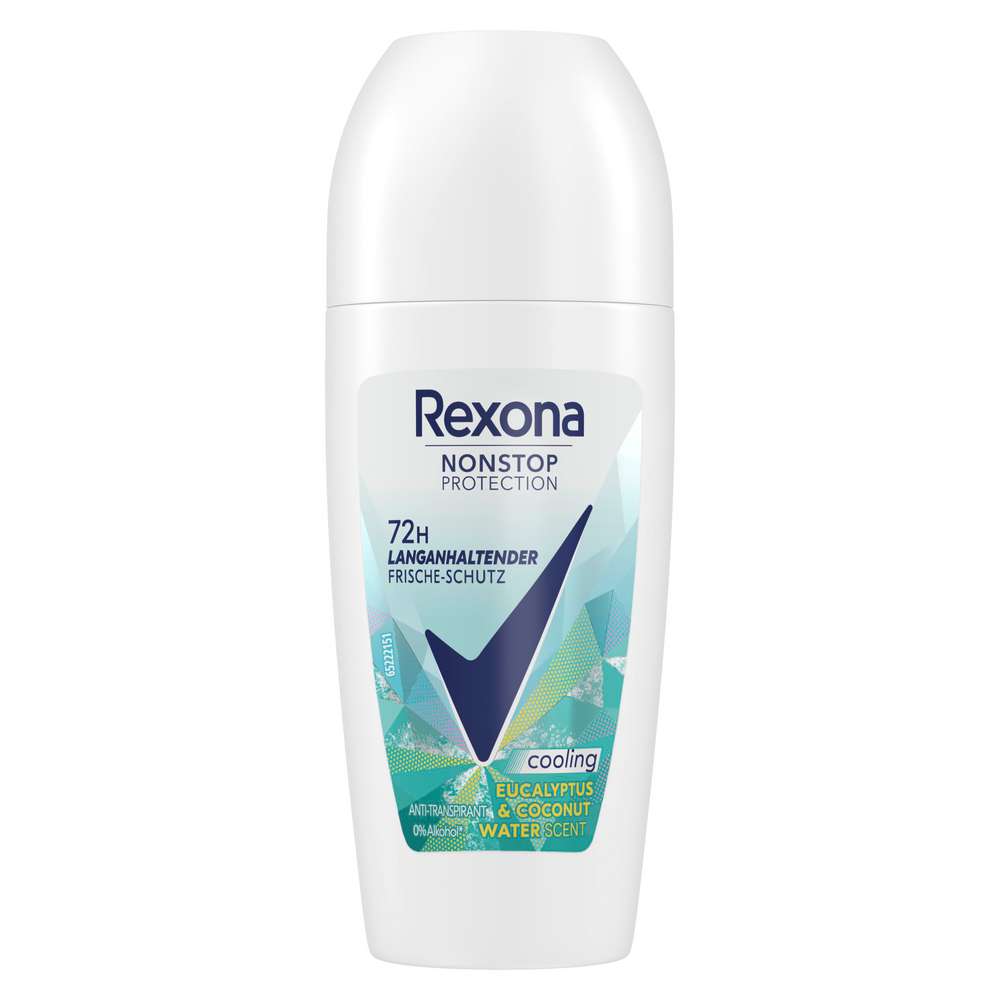 Produktabbildung Rexona Deo Roll-On, Cool Eucalyptus 