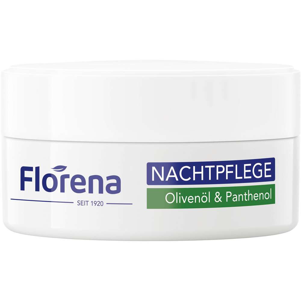 Produktabbildung Florena Nachtcreme Olivenöl & Panthenol 
