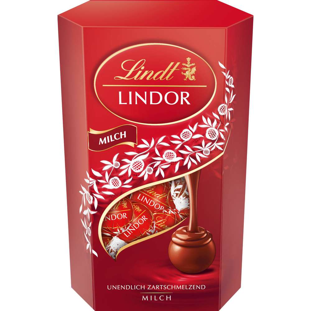 Produktabbildung Lindt Lindor Schokokugeln, Cornet Milch