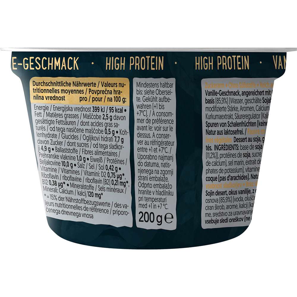 Produktabbildung Alpro Pudding Vanille, High Protein