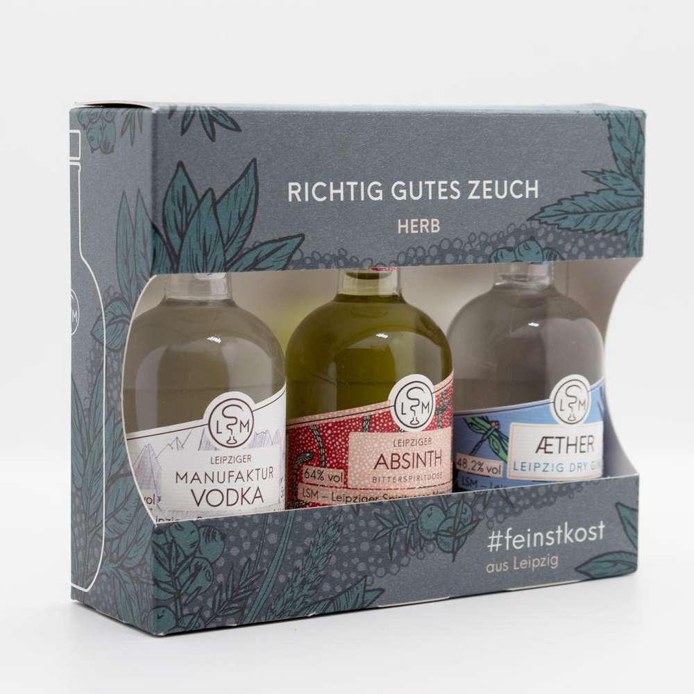 Produktabbildung Leipziger  Tastingset Herb 64% 