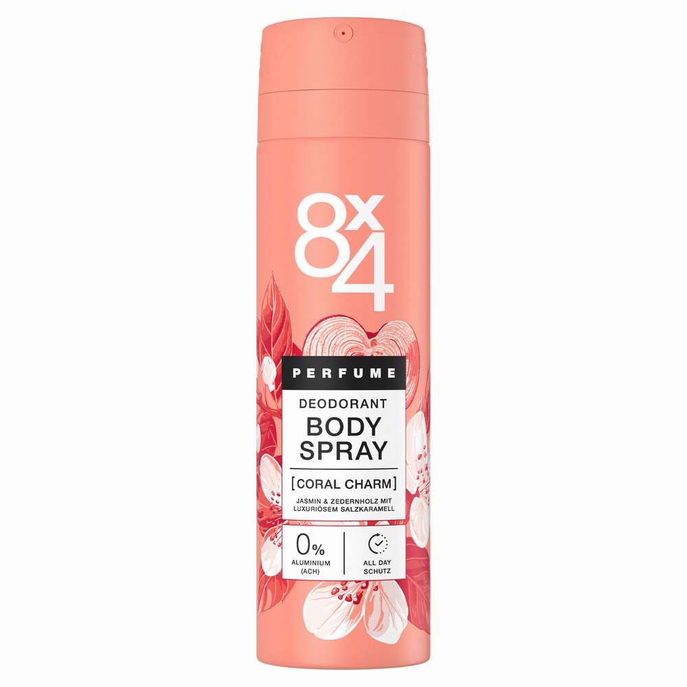 Produktabbildung 8x4 Deo Spray Perfume, Coral Charm