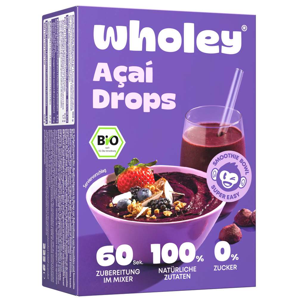 Produktabbildung Wholey Bio Acai Drops