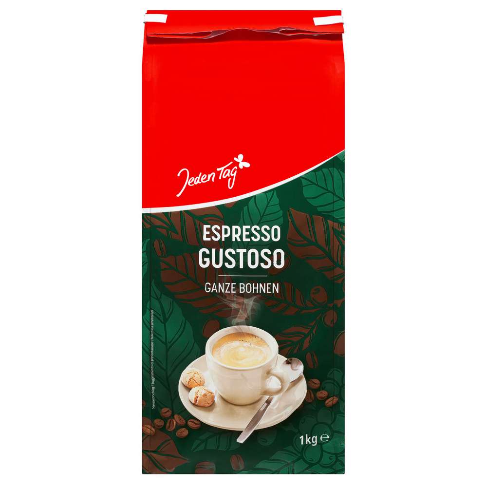Produktabbildung Jeden Tag Espresso Gustoso ganze Bohne