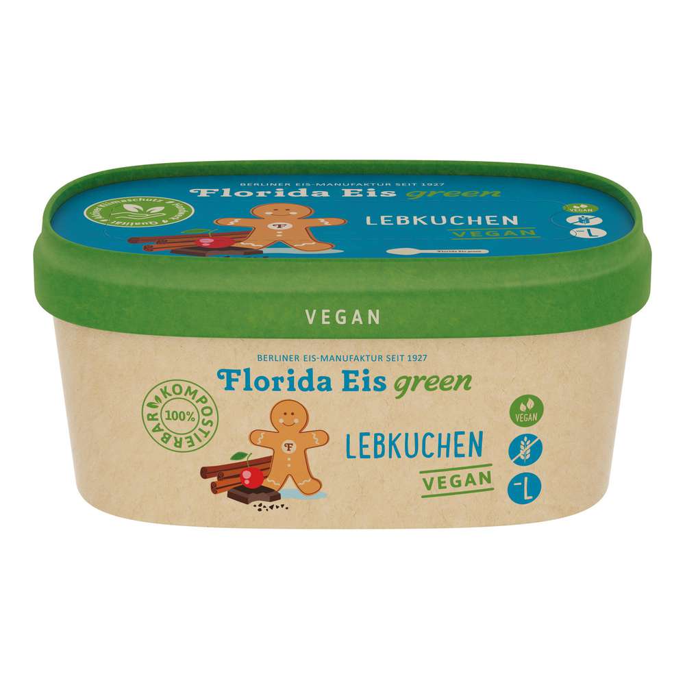 Produktabbildung Florida Eis Eis Lebkuchen, vegan
