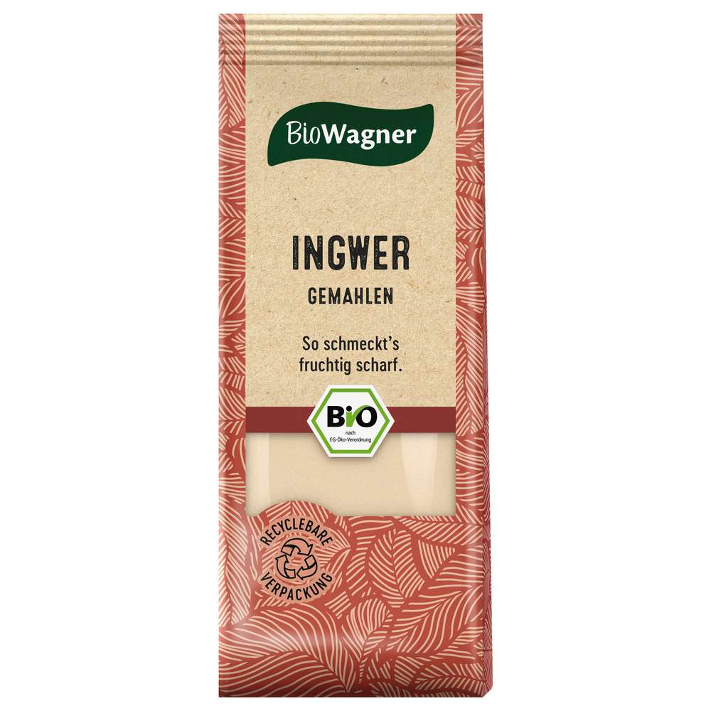 Produktabbildung Bio Wagner Bio Ingwer gemahlen