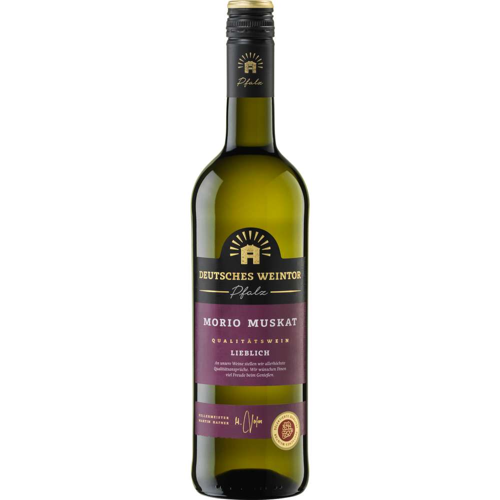 Produktabbildung Deutsches Weintor Morio-Muskat Exklusiv-Serie lieblich Pfalz DQW, Weißwein
