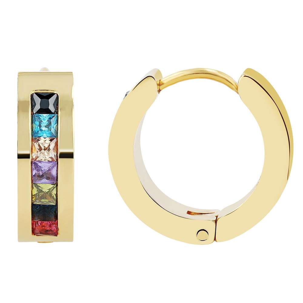 Produktabbildung Ornagé  Klappcreolen Edelstahl 