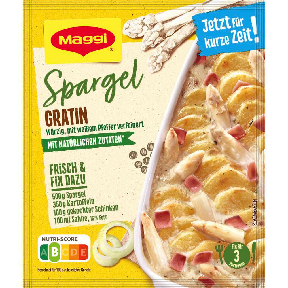 Produktabbildung Maggi Maggi-Fix, Spargel-Gratin