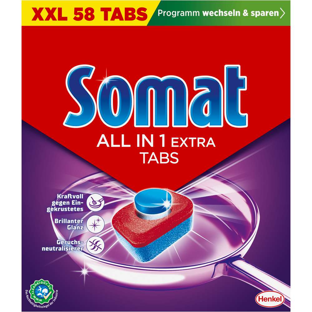 Produktabbildung Somat Spülmaschinen-Tabs All-In-One Extra