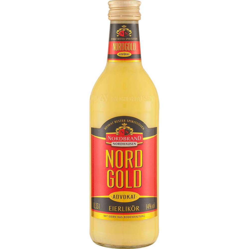 Produktabbildung Nordgold Eierlikör Advokat 14%