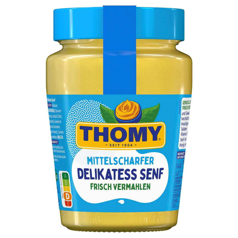 Produktabbildung Thomy Delikatess Senf, mittelscharf