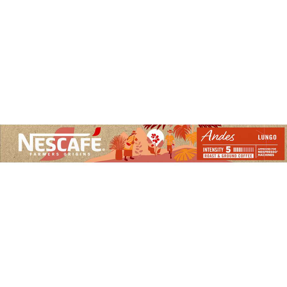 Produktabbildung Nescafe Kaffee-Kapseln, Farmers Origins Andes Lungo Mild
