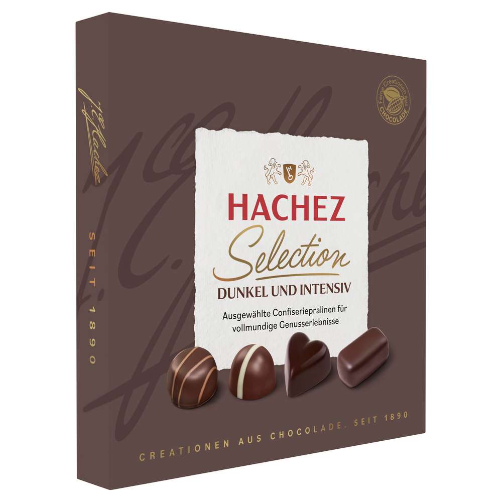 Produktabbildung Hachez Pralinen Selection Dunkel & Intensiv