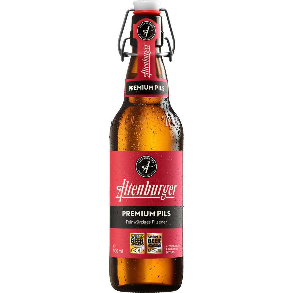 Produktabbildung Altenburger Premium Pilsener Bier, 4,9 %