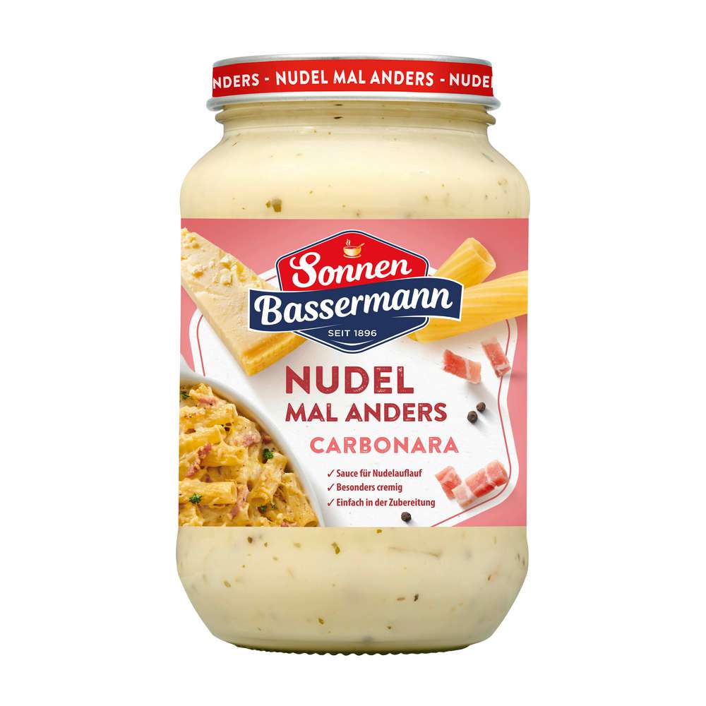 Produktabbildung Sonnen Bassermann Nudel mal anders, Sauce Carbonara