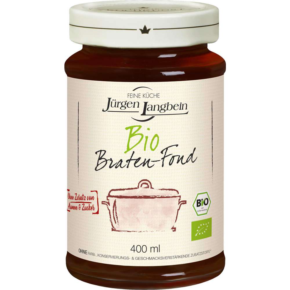 Produktabbildung Jürgen Langbein Bio Fond Braten
