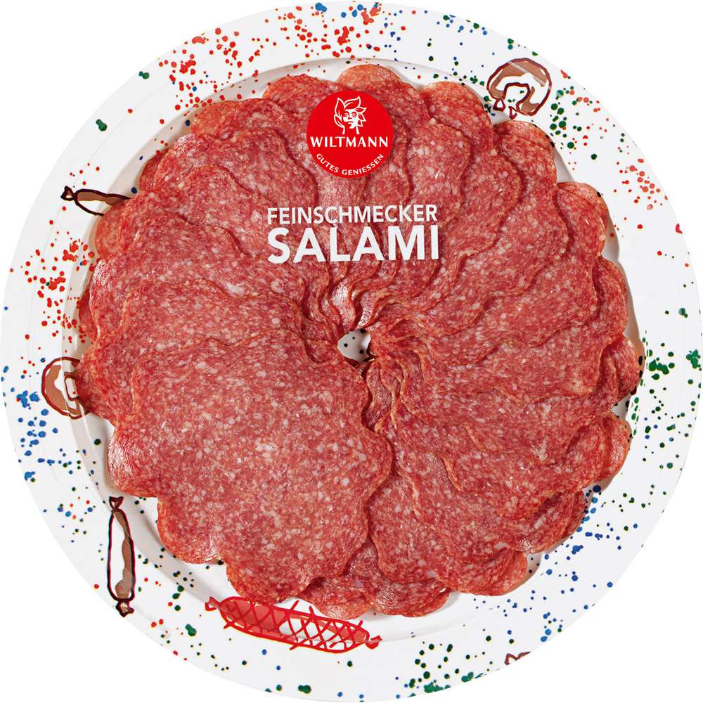 Produktabbildung Wiltmann Feinschmecker-Salami
