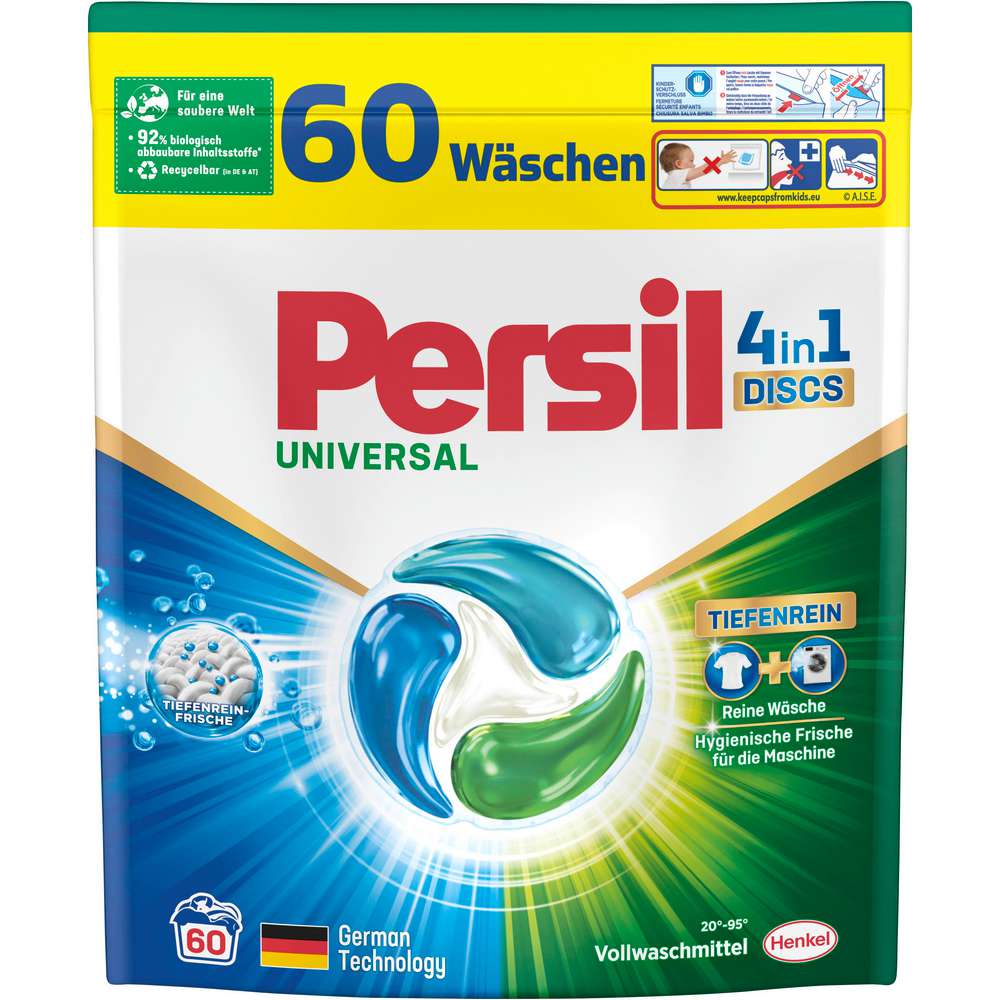 Produktabbildung Persil Universal-Waschmittel Discs 4in1