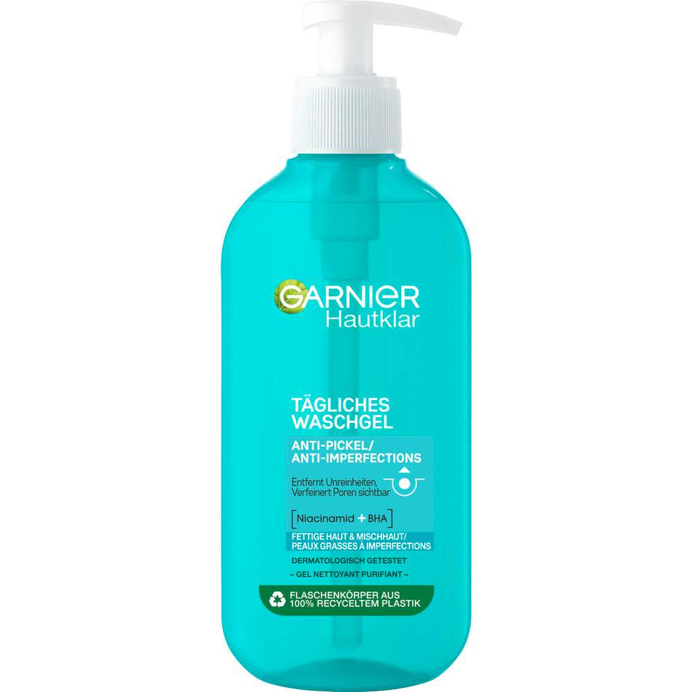 Produktabbildung Garnier Hautklar Anti-Pickel Waschgel