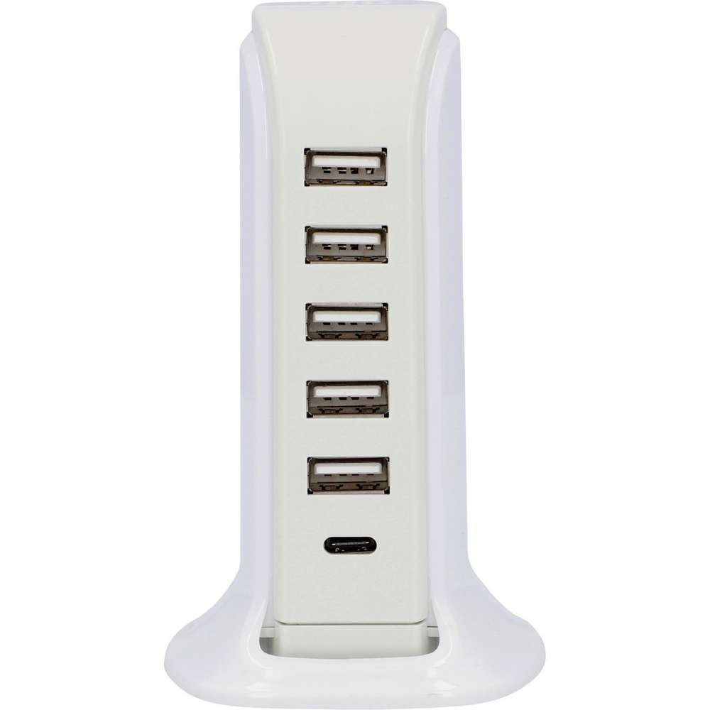 Produktabbildung EVB Ladestation 6-Port USB UNITEC