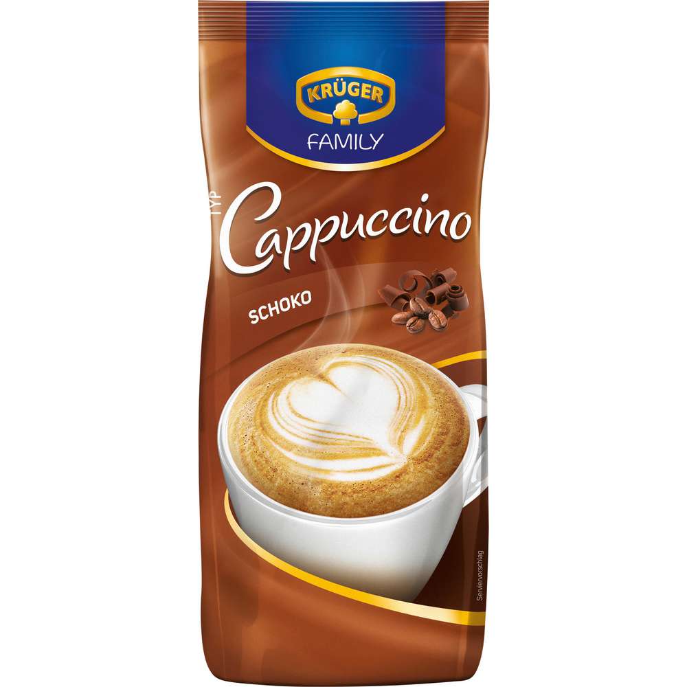 Produktabbildung Krüger Cappuccino Schoko, Nachfüllbeutel