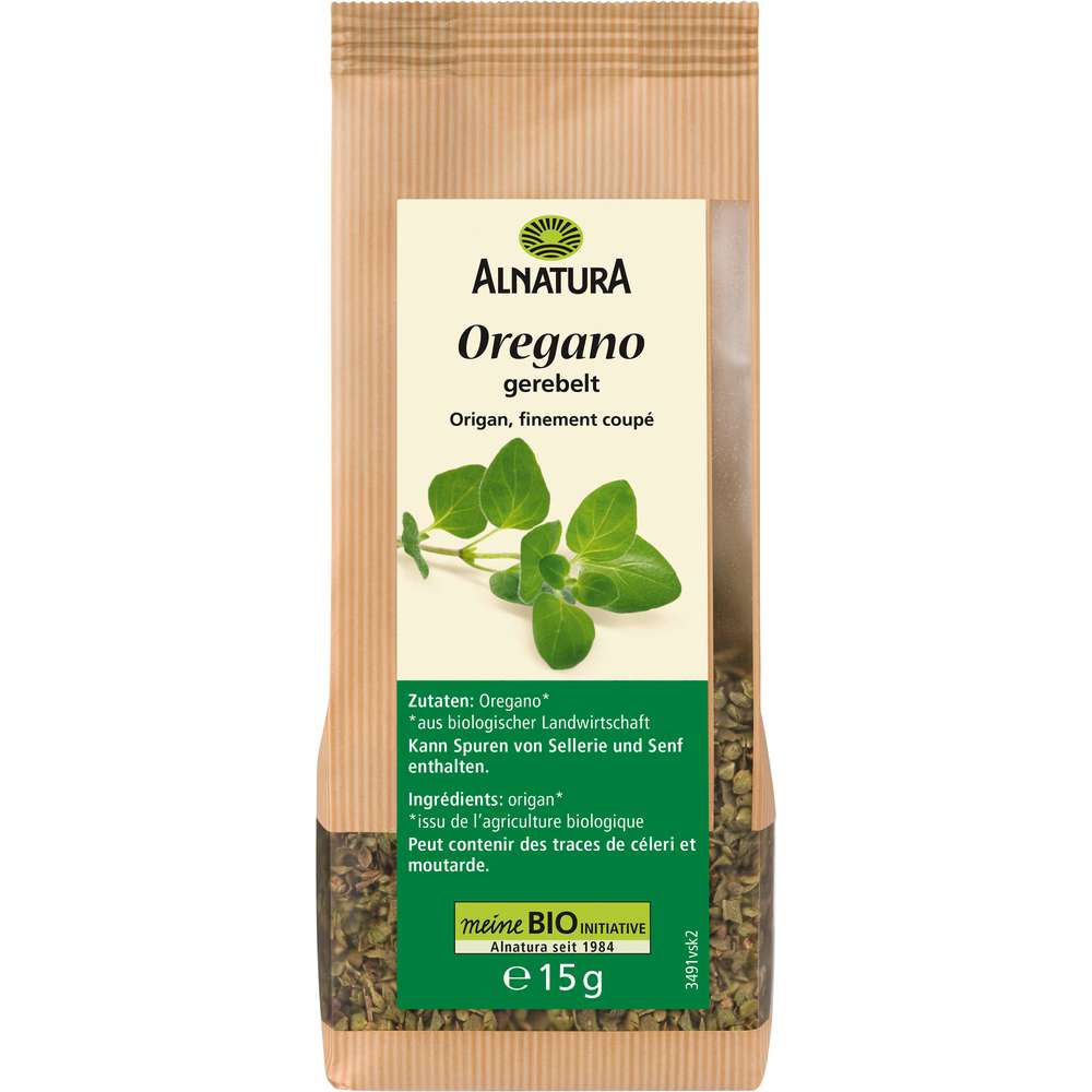 Produktabbildung Alnatura Bio Oregano, gerebelt